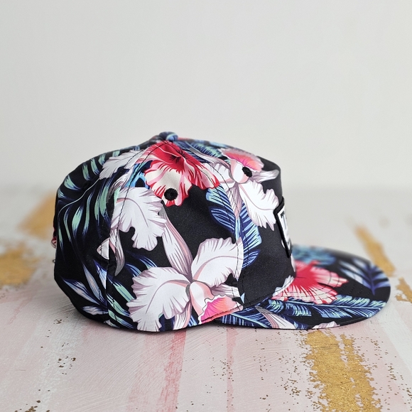 Truly Hard Seltzer SnapBack Hat Hawaiian Floral Tropical Unisex Adjustable Cap main image 16